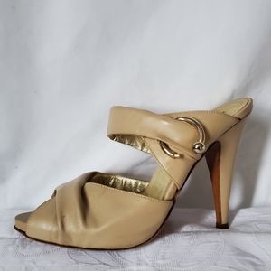 Guillaume Hinfray open back heels Sz 38